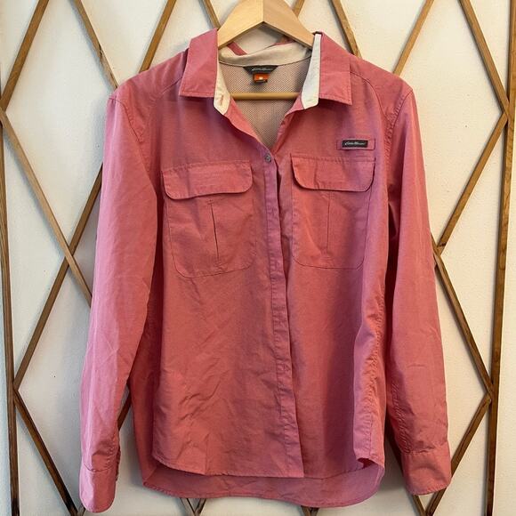 Eddie Bauer Button Front Top - Picture 1 of 3